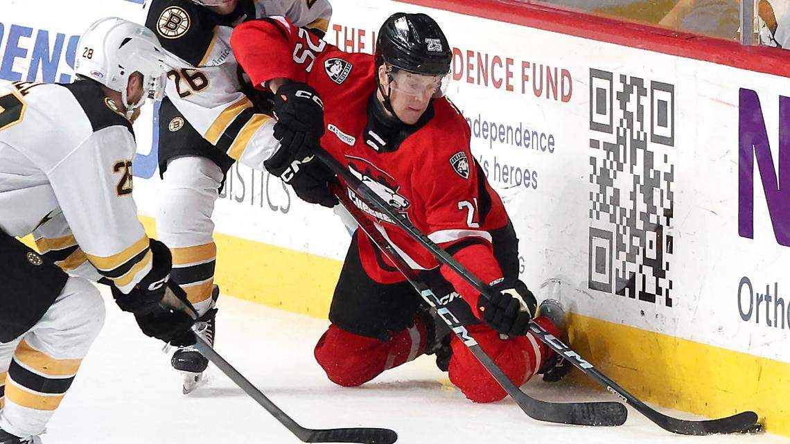 Checkers fall to Bruins despite 40-shot barrage; AHL playoff series now 2-1