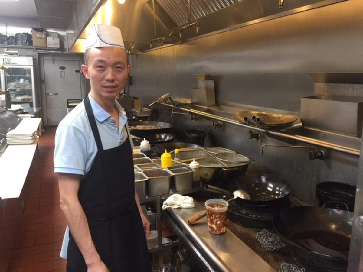 Chef Liu Cheng is a native of Szechuan province in China who cooked there for 25 years before coming to America six years ago.