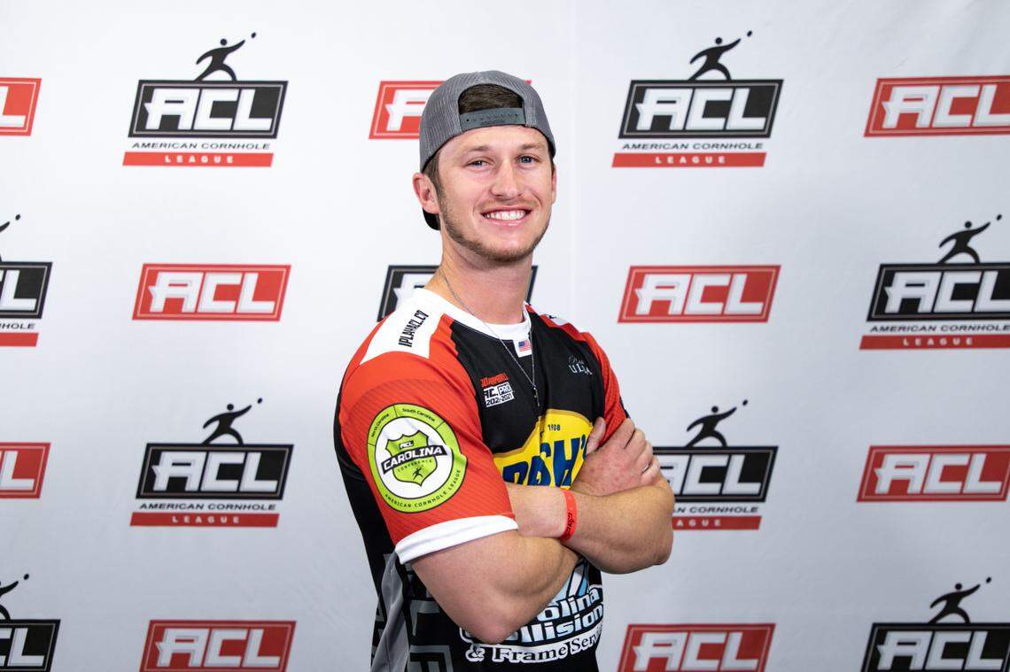 Jordan Kimbrell is among the pros competing in the American Cornhole League’s World Championships.