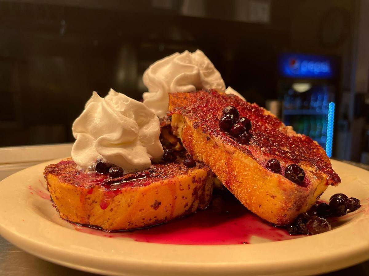 At Mert’s Heart and Soul, you can order unlimited mimosas to go with your French toast.