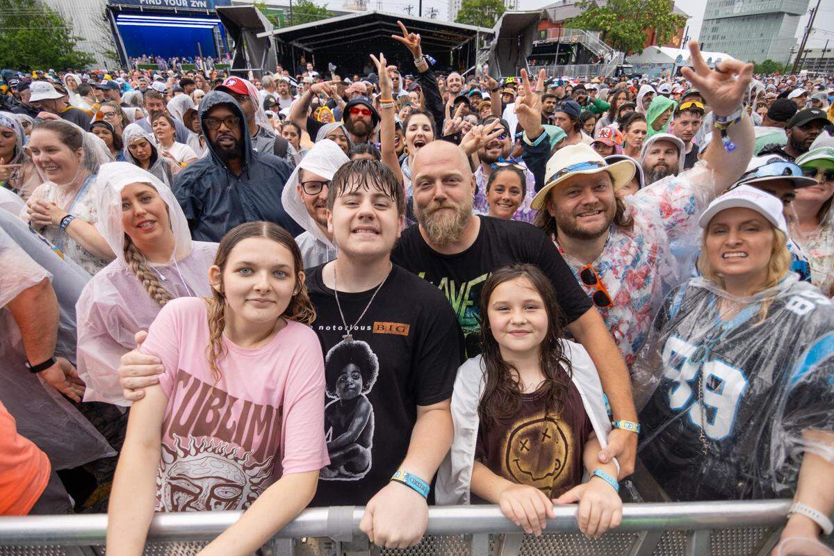 Fans at Lovin’ Life Music Fest.