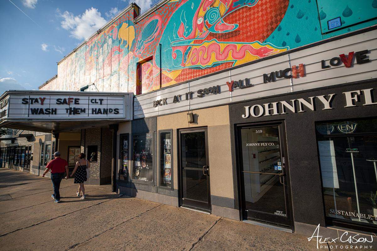 Neighborhood Theatre in NoDa is struggling to survive during the COVID-19 pandemic.
