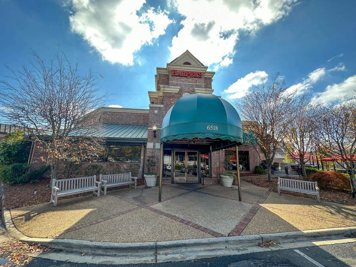 Harper’s Restaurant is at 6518 Fairview Road.
