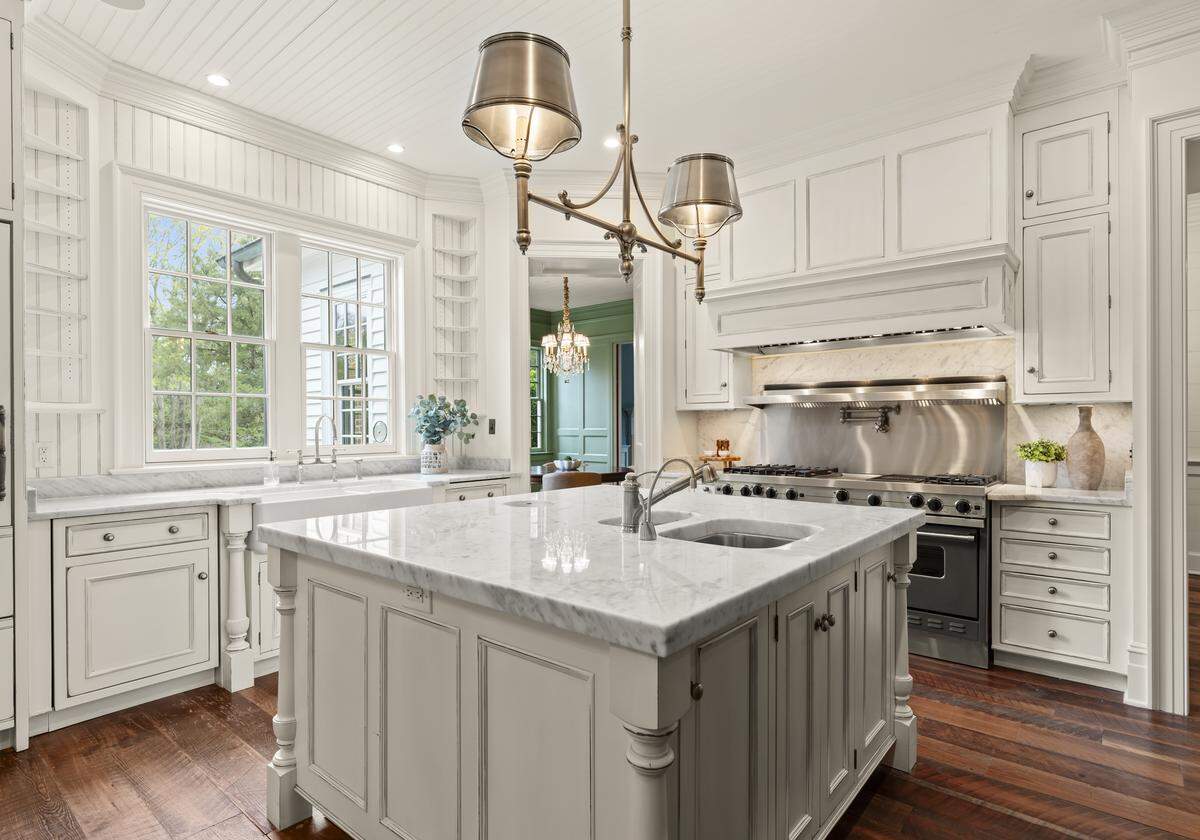 An inside look of the historic William Lee House in SouthPark. The almost 200-year-old home is on the market for $4.2 million.