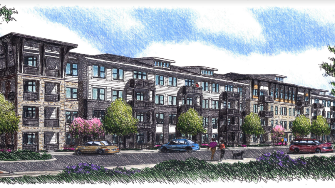 Mississippi developer wants to build 285 more apartments in north Charlotte near I-485
