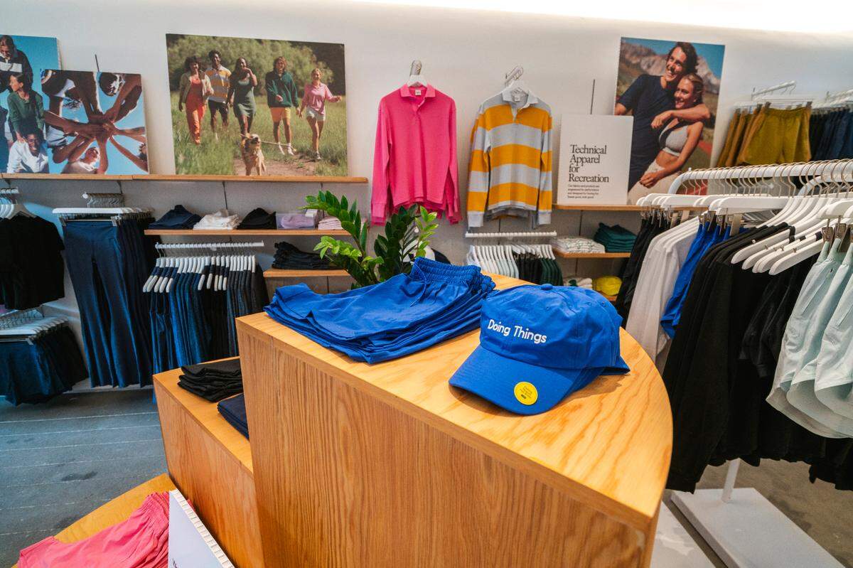 Outdoor Voices, sportswear brand for women and men, opened its first North Carolina store in Charlotte, about a half mile from competitor Lululemon.