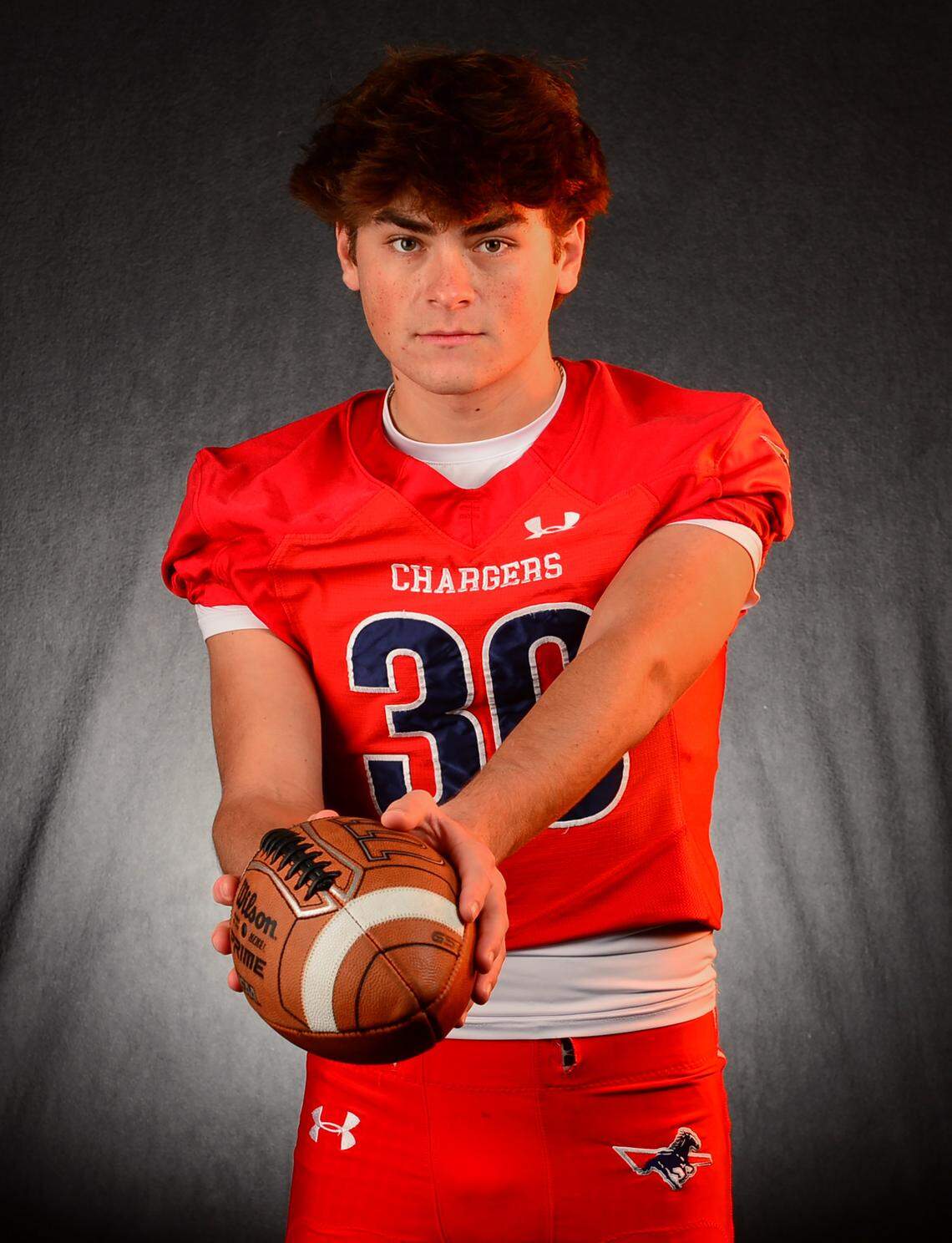 Providence Day Chargers kicker Jacob Baggett on Tuesday, December 9, 2025.