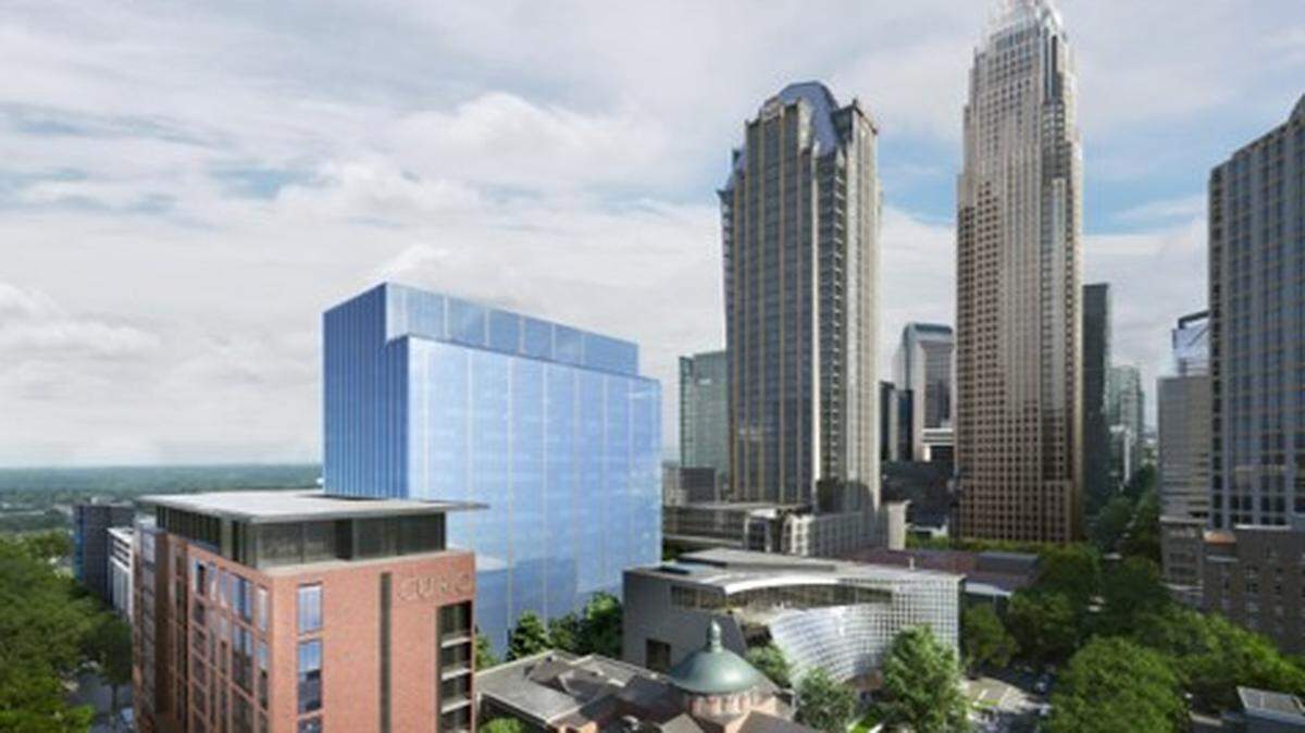 The 7th and Tryon redevelopment would bring a new office tower, apartments, hotel and public plaza to a two-block square in uptown.