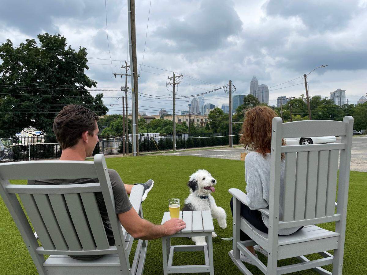 Recycle and enjoy local brews at Repour, the first business to open at the Innovation Barn.&nbsp;