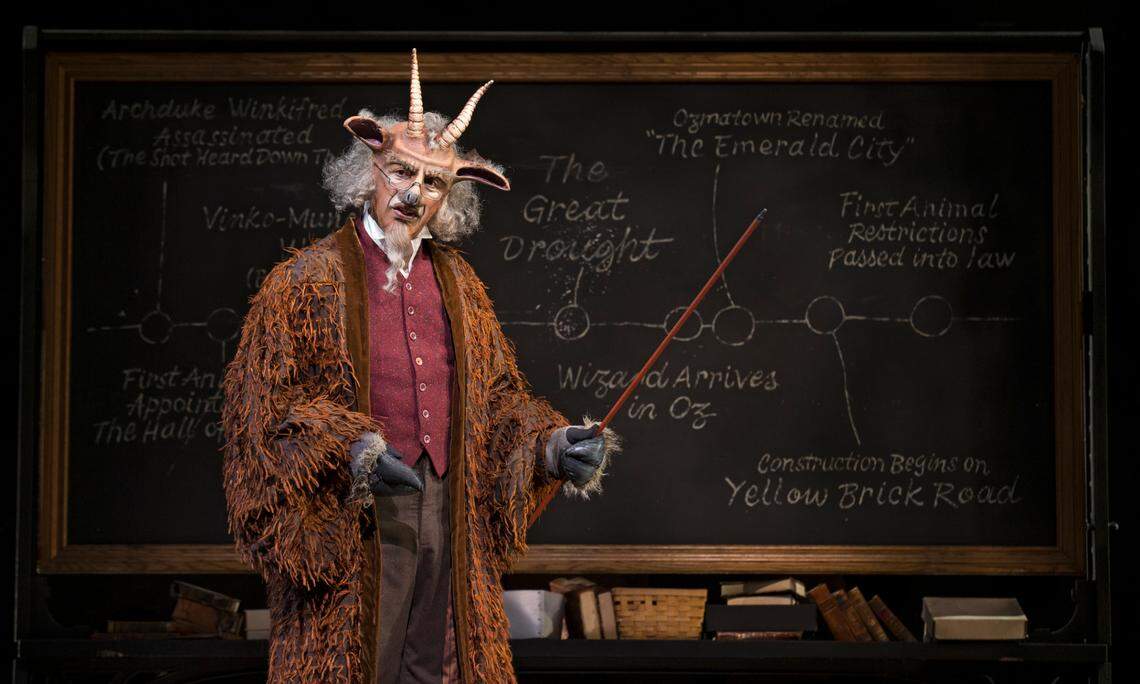 Clifton Davis as Dr. Dillamond in “Wicked.”