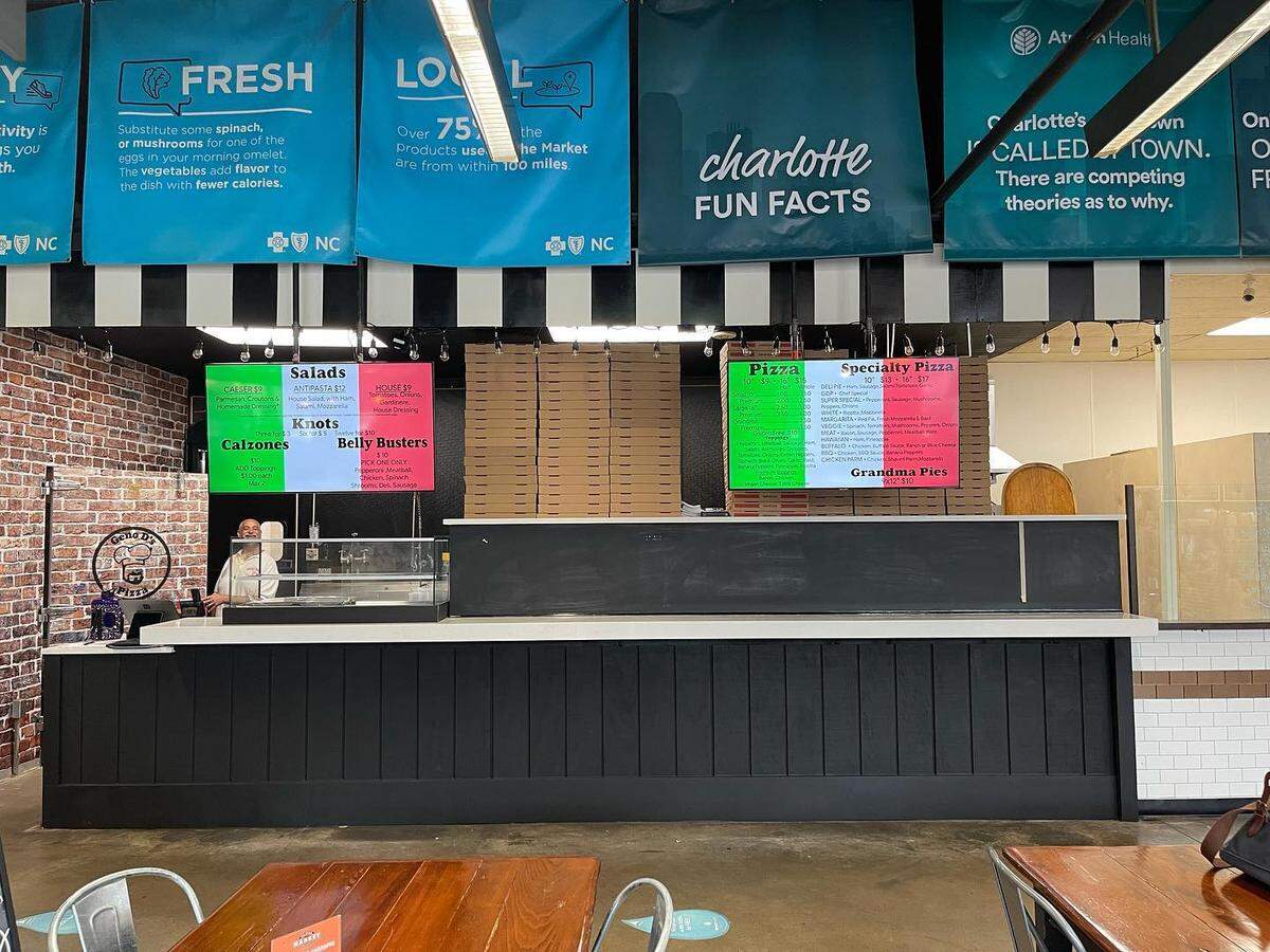 Geno D’s Pizza&nbsp;is opening in a 250-square-foot space at 7th Street Public Market in uptown Charlotte.  