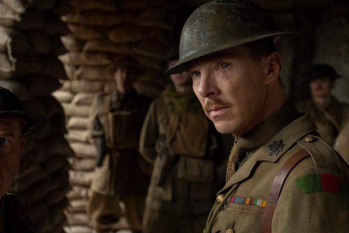 Benedict Cumberbatch plays Colonel Mackenzie in 1917, the new epic from Oscar-winning filmmaker Sam Mendes.