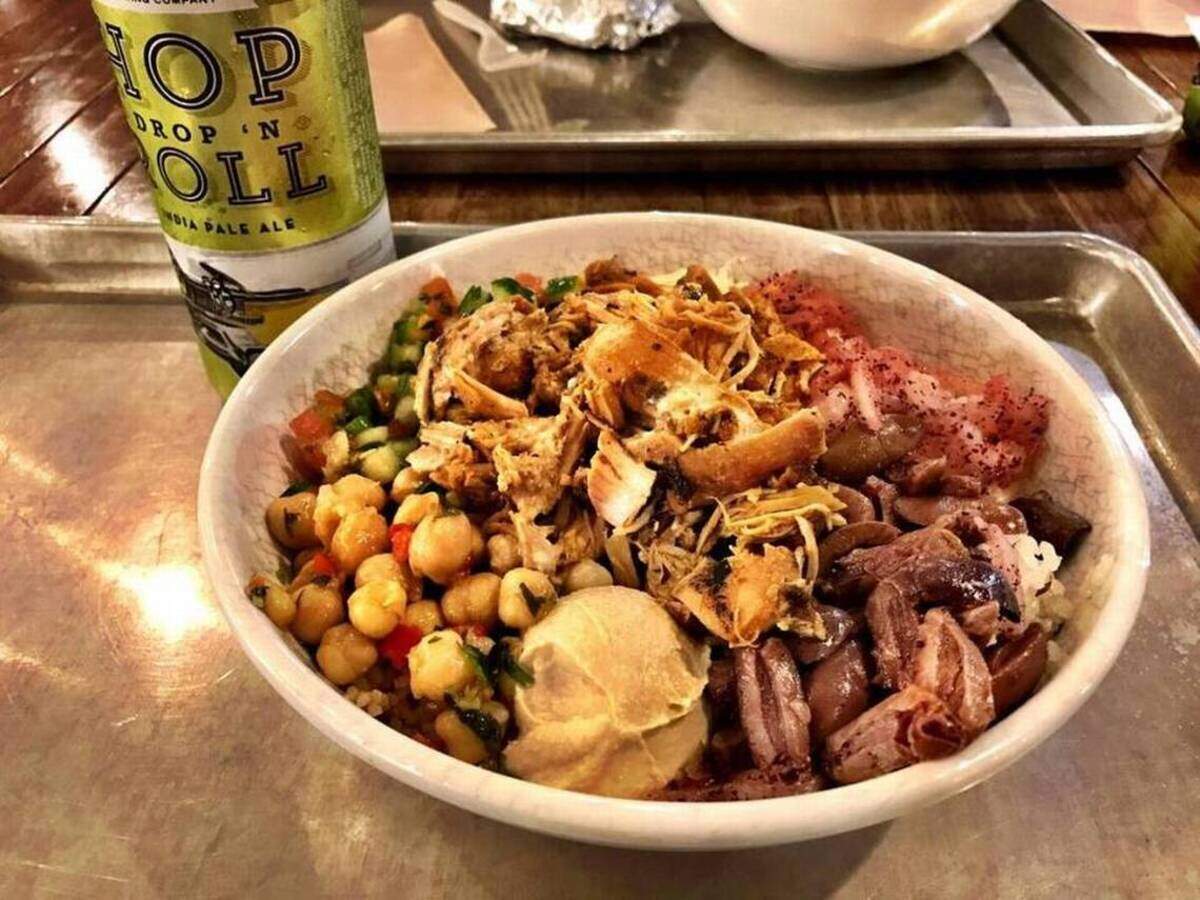 You can customize food to fit your needs at Yafo Kitchen.