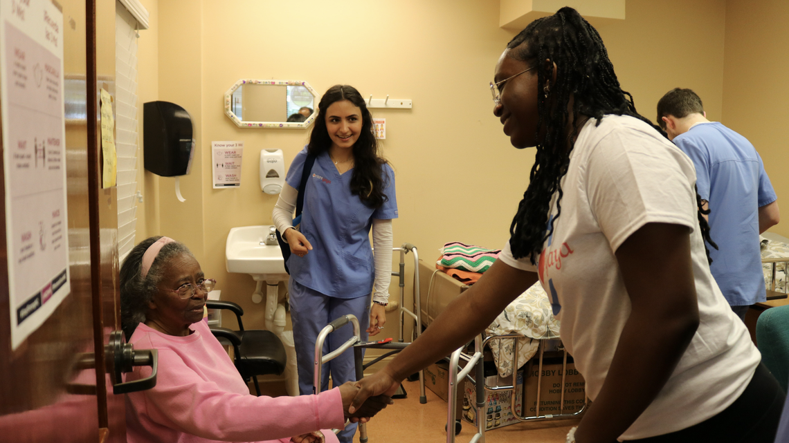 A win-win: As caregiving costs rise, North Carolina students help fill the gap