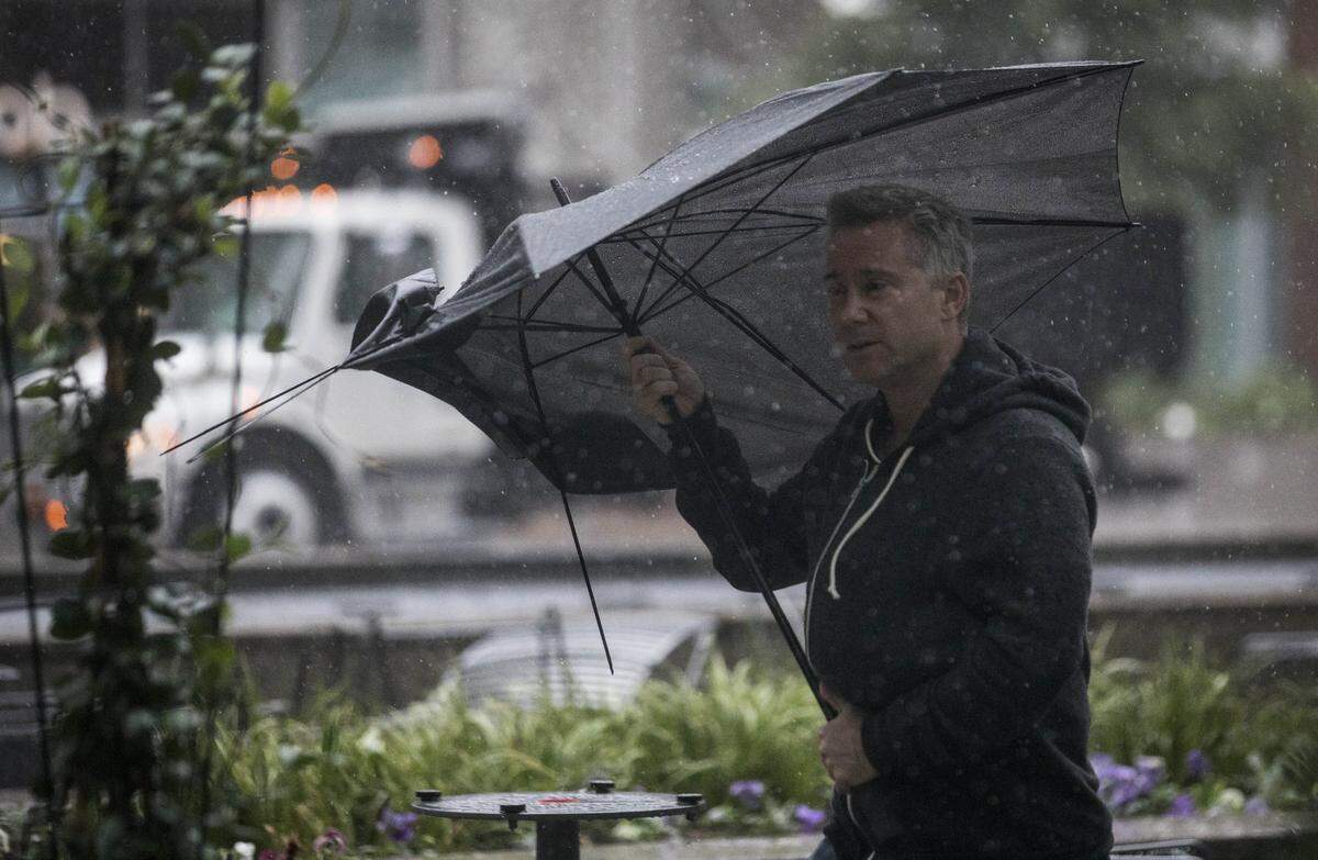 Charlotte NC will see a cold, wet week, with high temperatures 20 degrees below normal and more than 4 inches of rain expected.