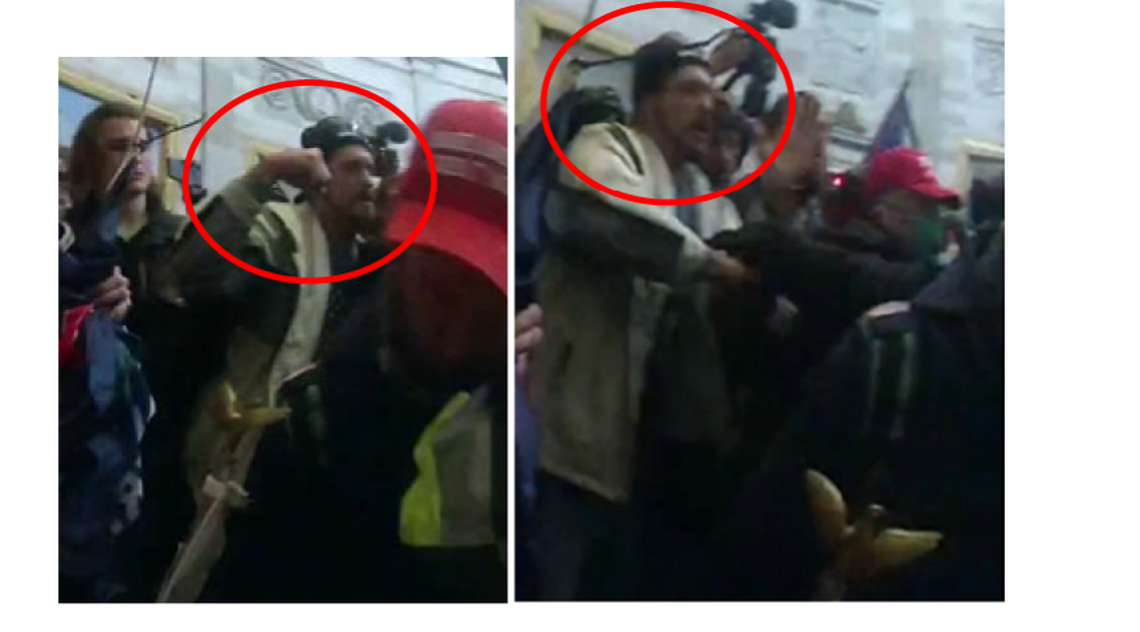 A North Carolina man who grew belligerent and punched officers during the Capitol riots on Jan. 6, 2021, was sentenced to prison on Friday, Oct. 18, 2024, federal prosecutors said.