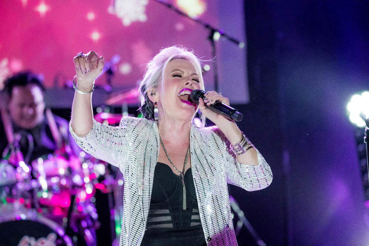 Terri Nunn of Berlin (”Take My Breath Away”) talks to The Charlotte Observer ahead of her group’s performance at PNC Music Pavilion next week.