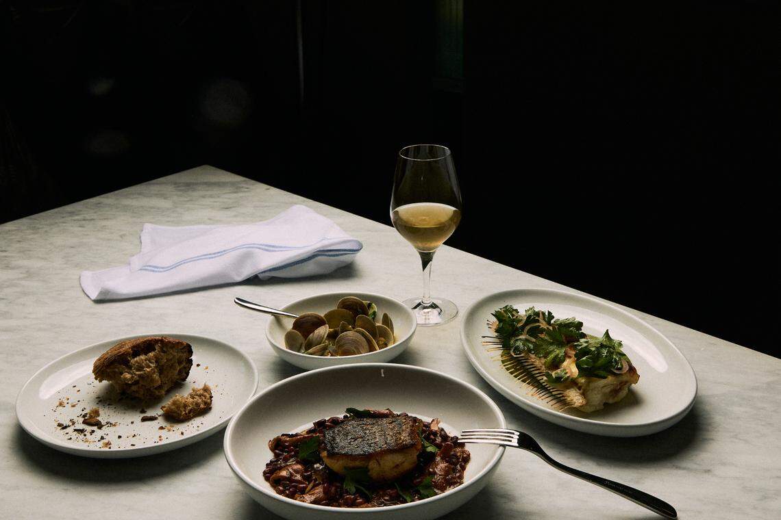 The clams from South Carolina and the Dover sole from Clean Catch are stand-out menu highlights. 