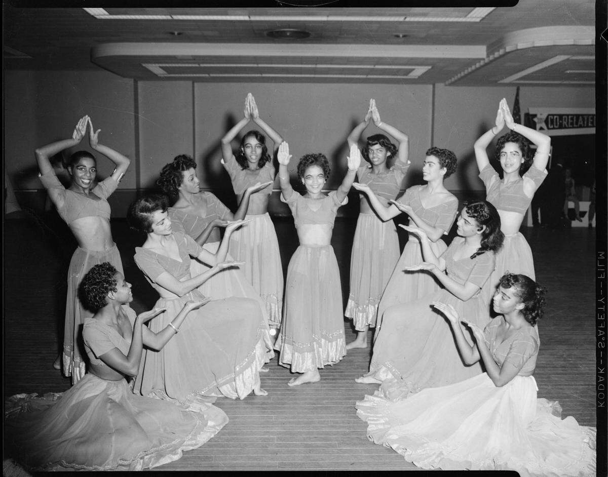 Dancers in Mary Cardwell Dawson’s National Negro Opera Company 1954 performance of “Aida.” The story of the NC native and her opera company is the focus of a play with music starring Denyce Graves performing with Opera Carolina Feb. 15-17.
