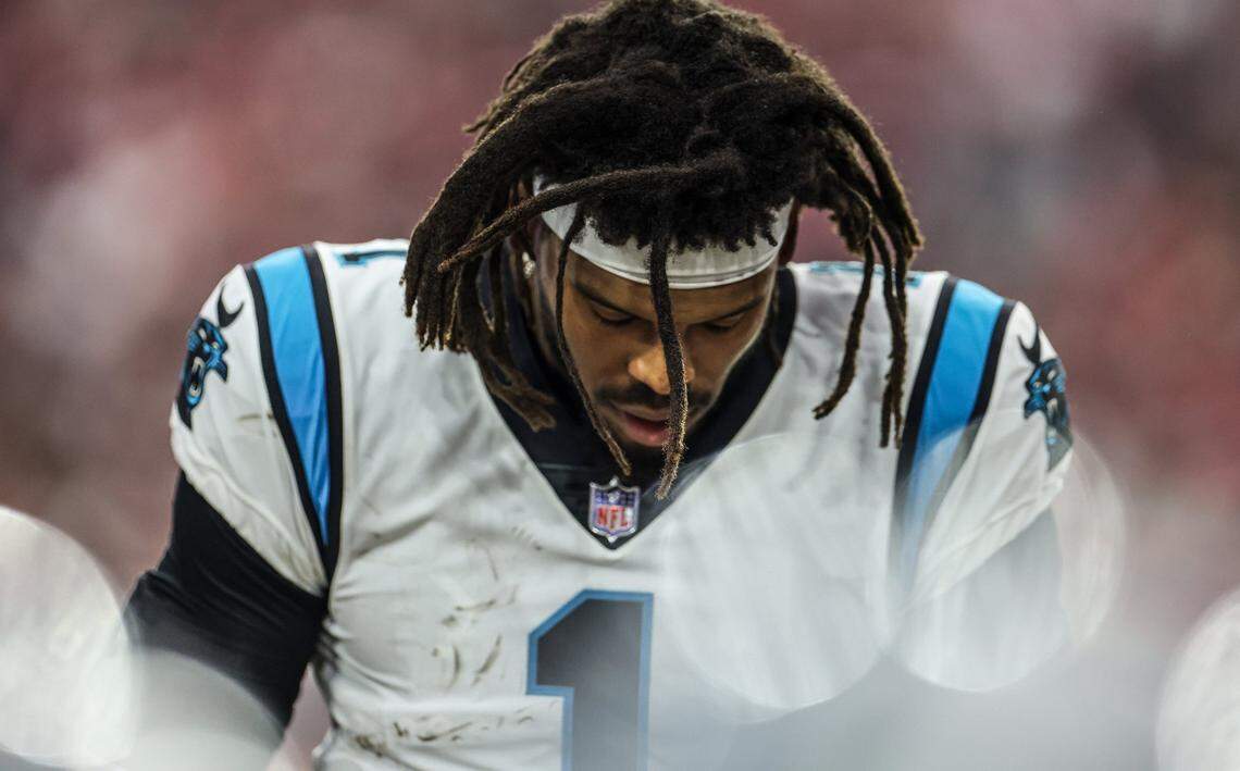 Carolina Panthers quarterback Cam Newton only played eight snaps against the Arizona Cardinals on Sunday, but he accounted for two touchdowns in the 34-10 victory.
