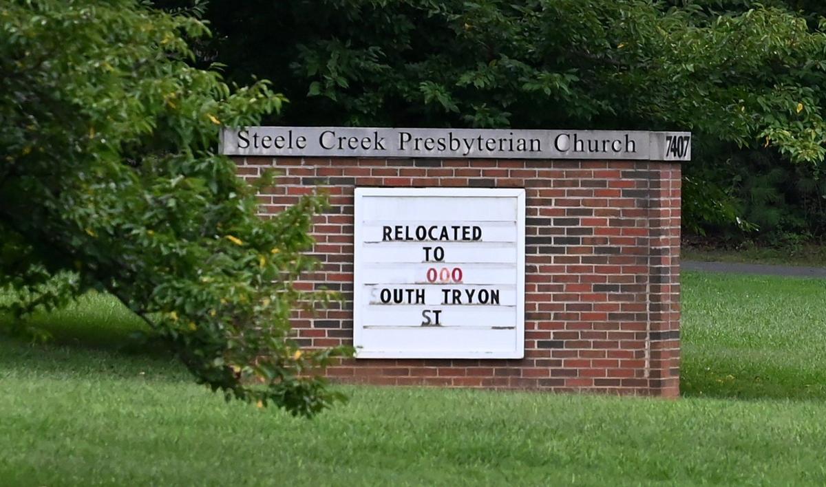 The Steele Creek Presbyterian Church property at 7407 Steele Creek Road in Charlotte, NC on Monday, August 5, 2024.