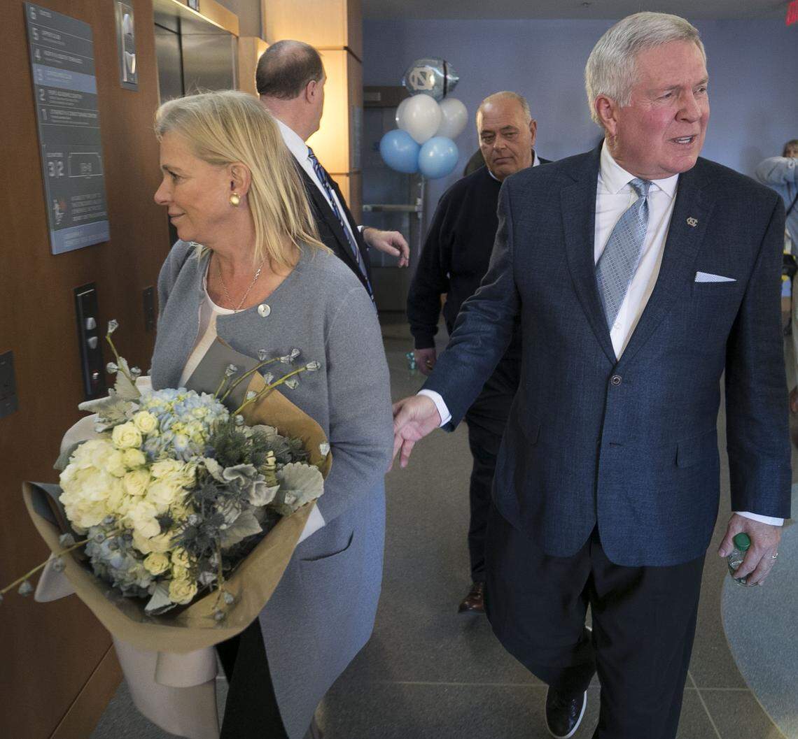 Mack Brown says his wife, Sally, gave him three options she’d accept if he would return to coaching football: Hawaii, the Bahamas and Chapel Hill. There is no football team in the Bahamas.