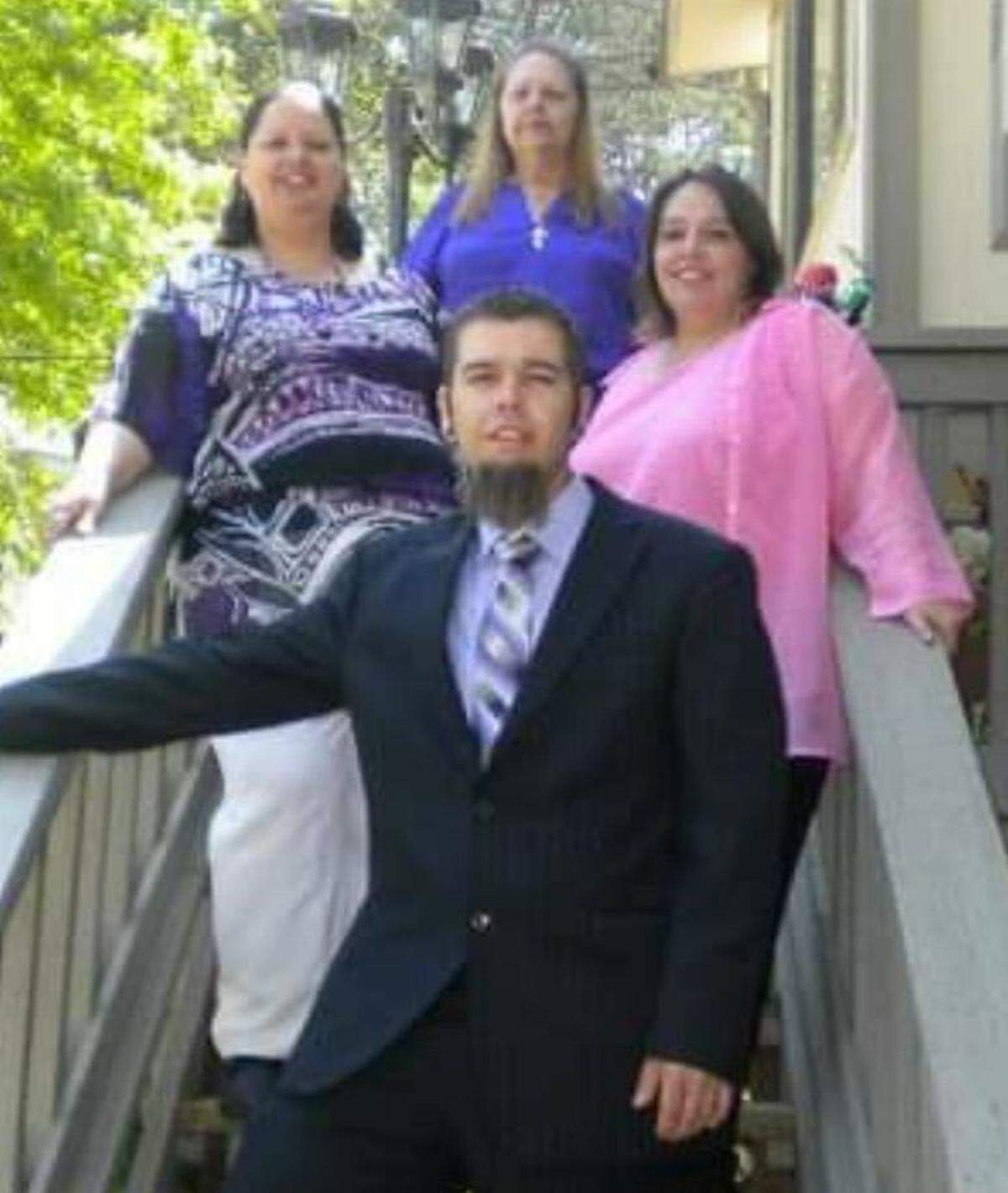 Clockwise from top: Beverly Long-Rogers, Amy Rogers-Hayes, Travis Rogers and Kenda Rogers.