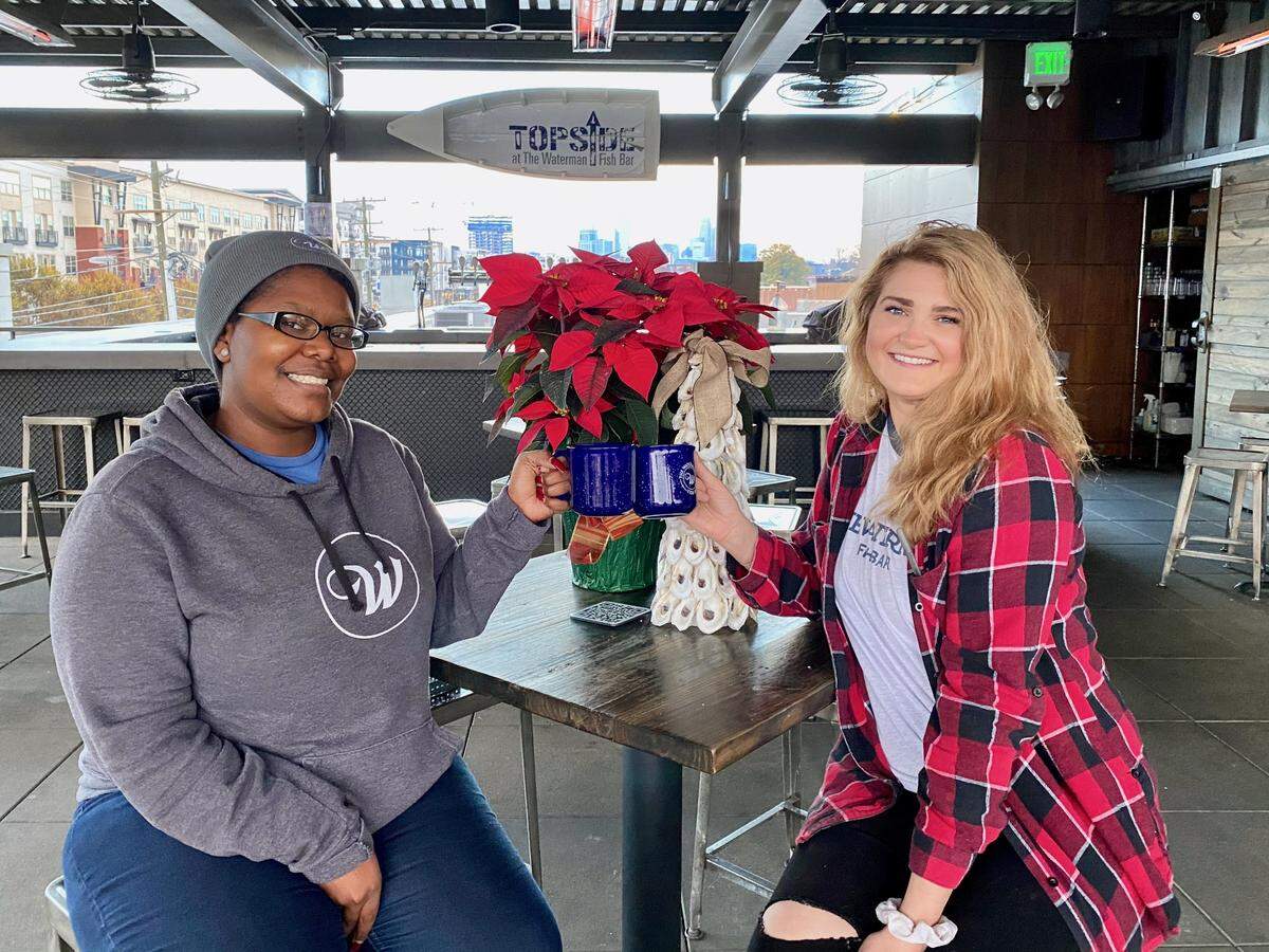 The Waterman Fish Bar is featuring hoodies, thermals, beanies and mugs as part of its cold weather gear offerings.