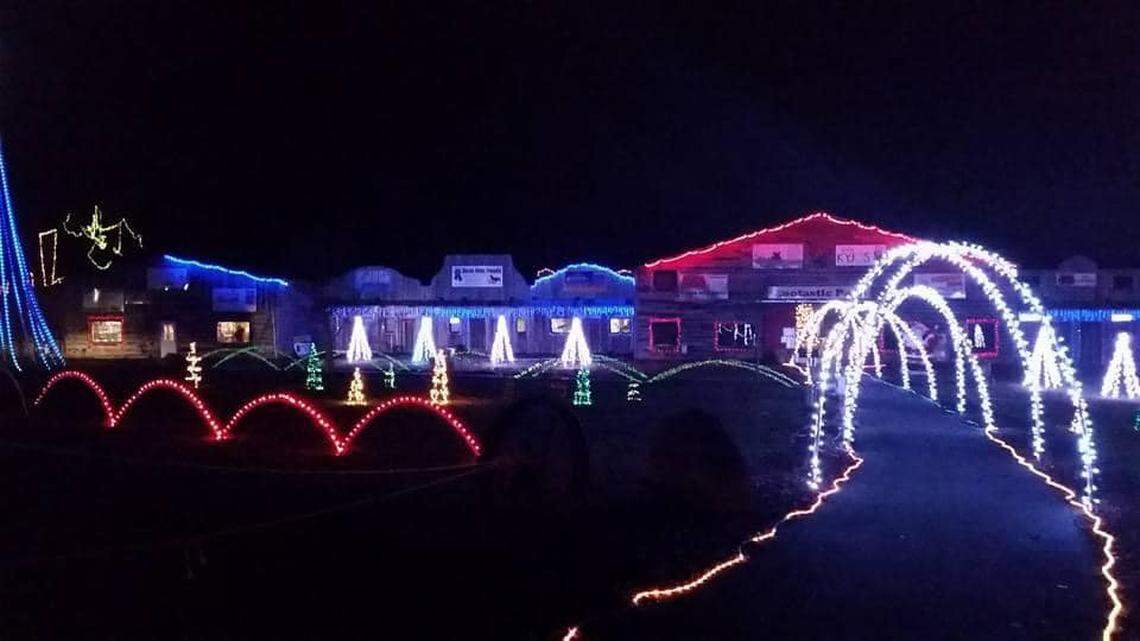 Another option for staying cozy in your car is Zootastic Park Christmas Wonderland of Lights, although you can hop out for treats or a photo with Santa.