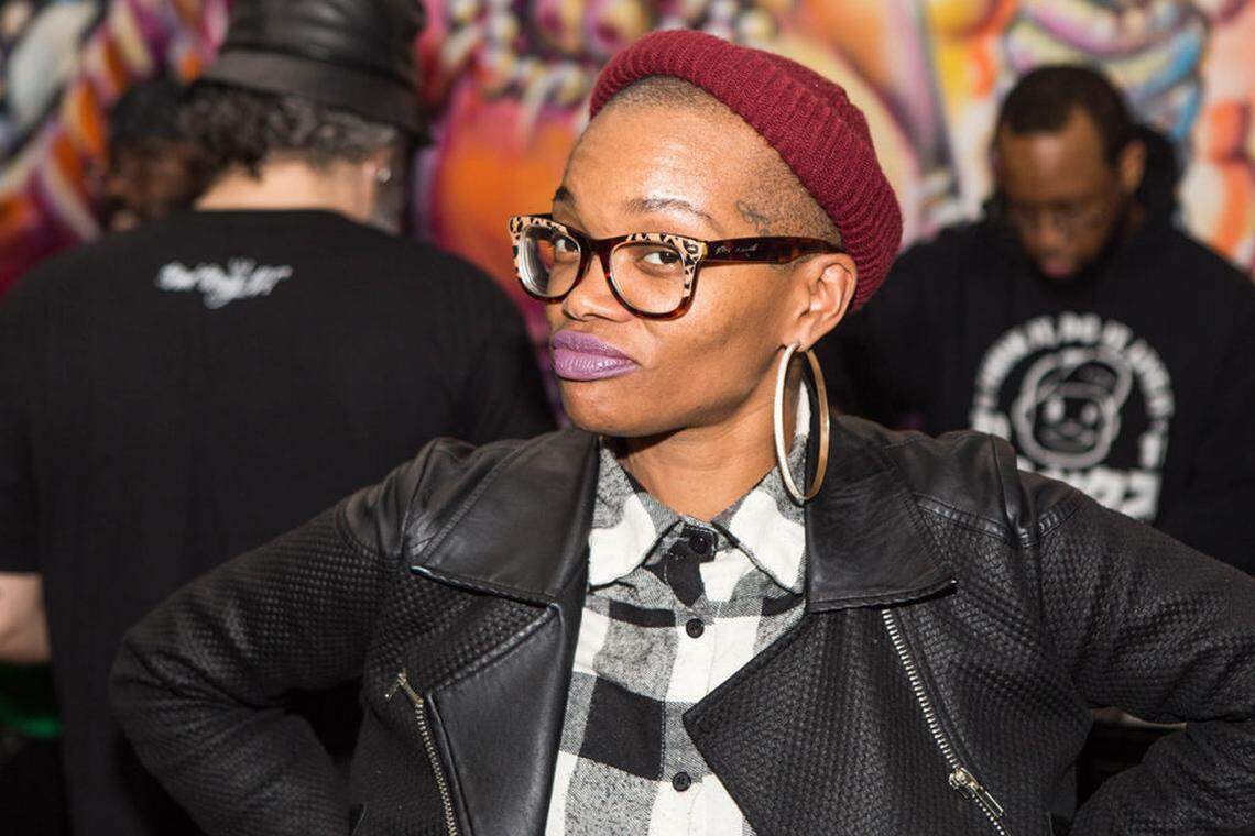 Davita Galloway, co-owner of Dupp & Swat.