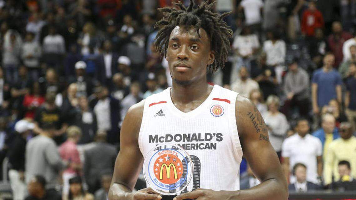 UNC recruit Nassir Little scored 28 points and was named MVP of the McDonald's All-American game Wednesday