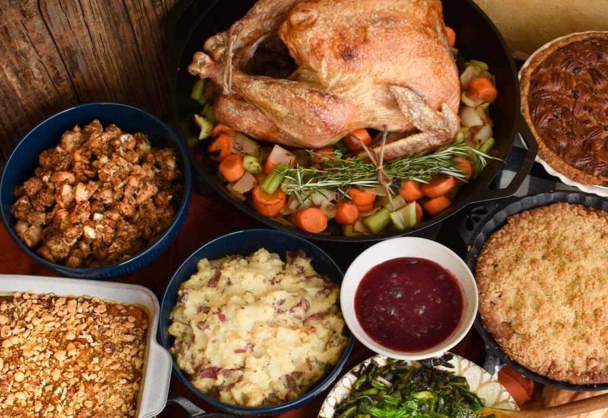 Table & Twine’s ready-to-cook Thanksgiving meals will feed six or 10 people.