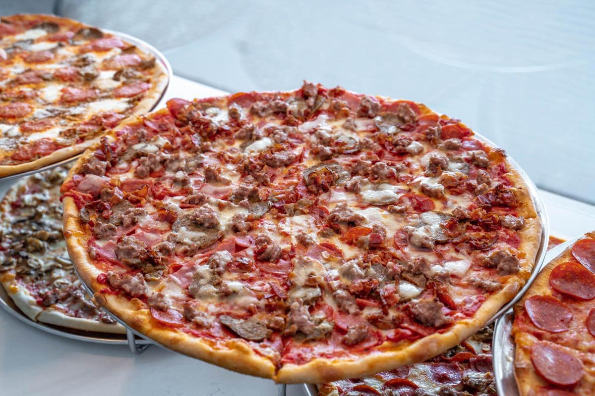 Sal’s meat-lover’s pizza.