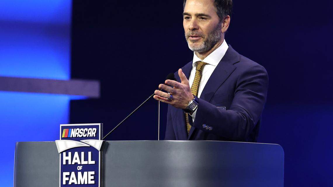 NASCAR stars align as Hall of Fame inducts Jimmie Johnson, Chad Knaus, Donnie Allison