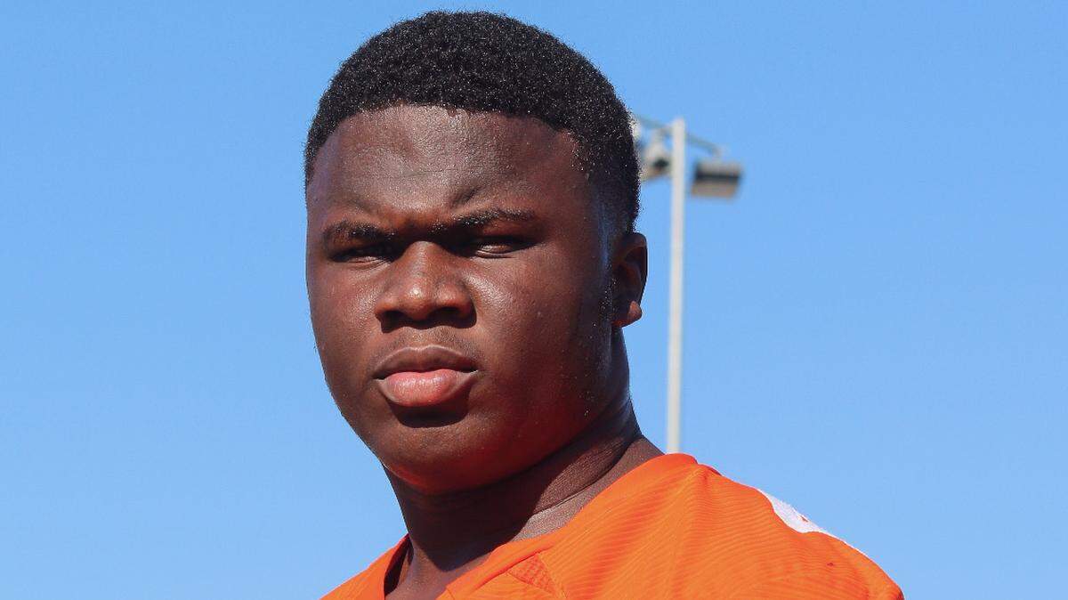 Anson County senior linebacker Rasheed Burns won Charlotte Observer high school football player of the week by a record margin