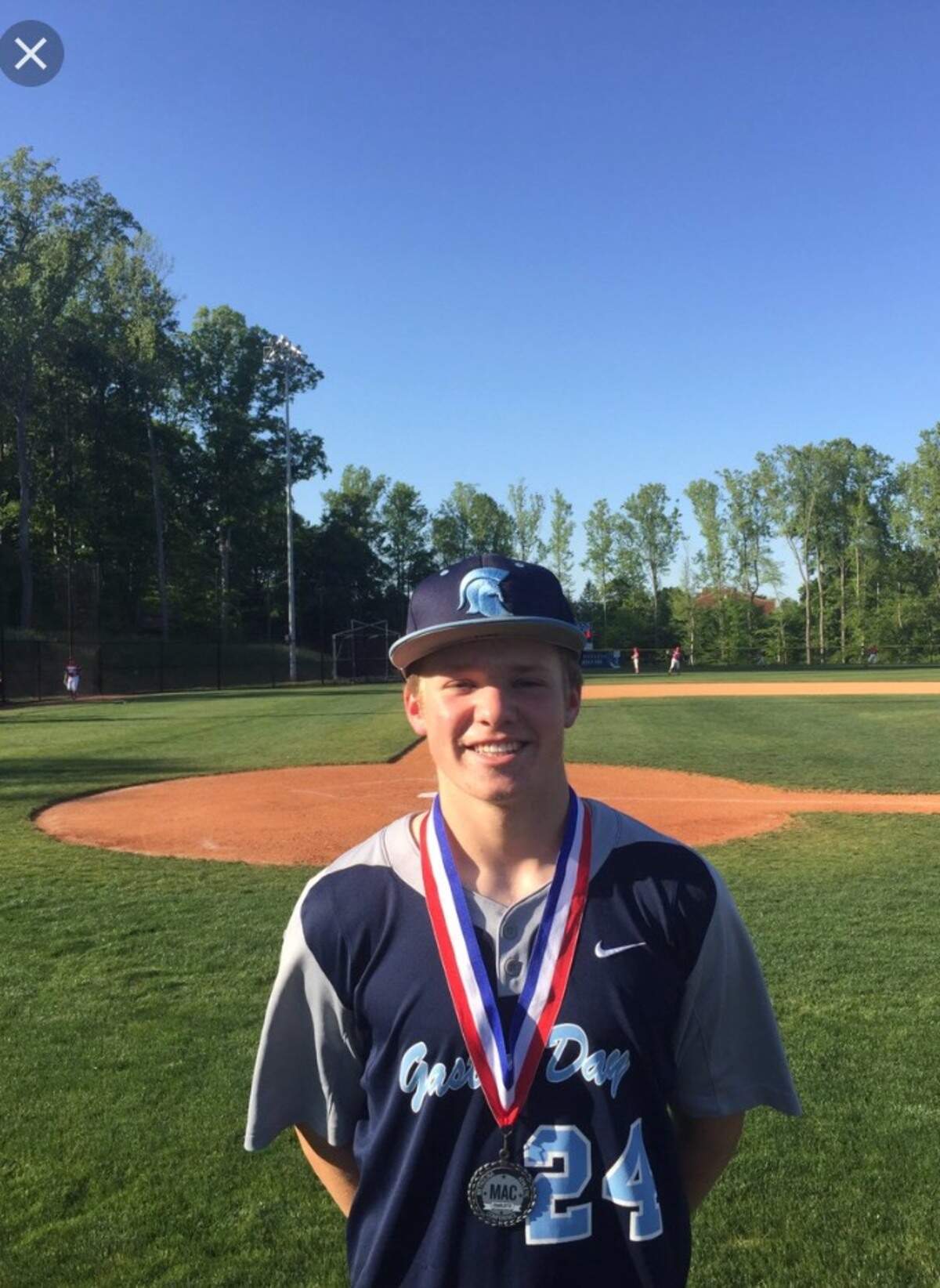 Gaston Day baseball star Brooks Reiber