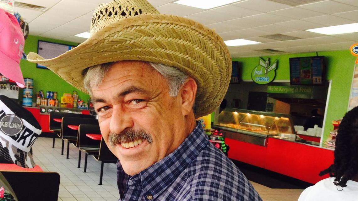 Pete Sikiotis, former owner of Green’s Lunch, smiles for a photo. Sikiotis died on Sunday, Feb. 19, 2023.