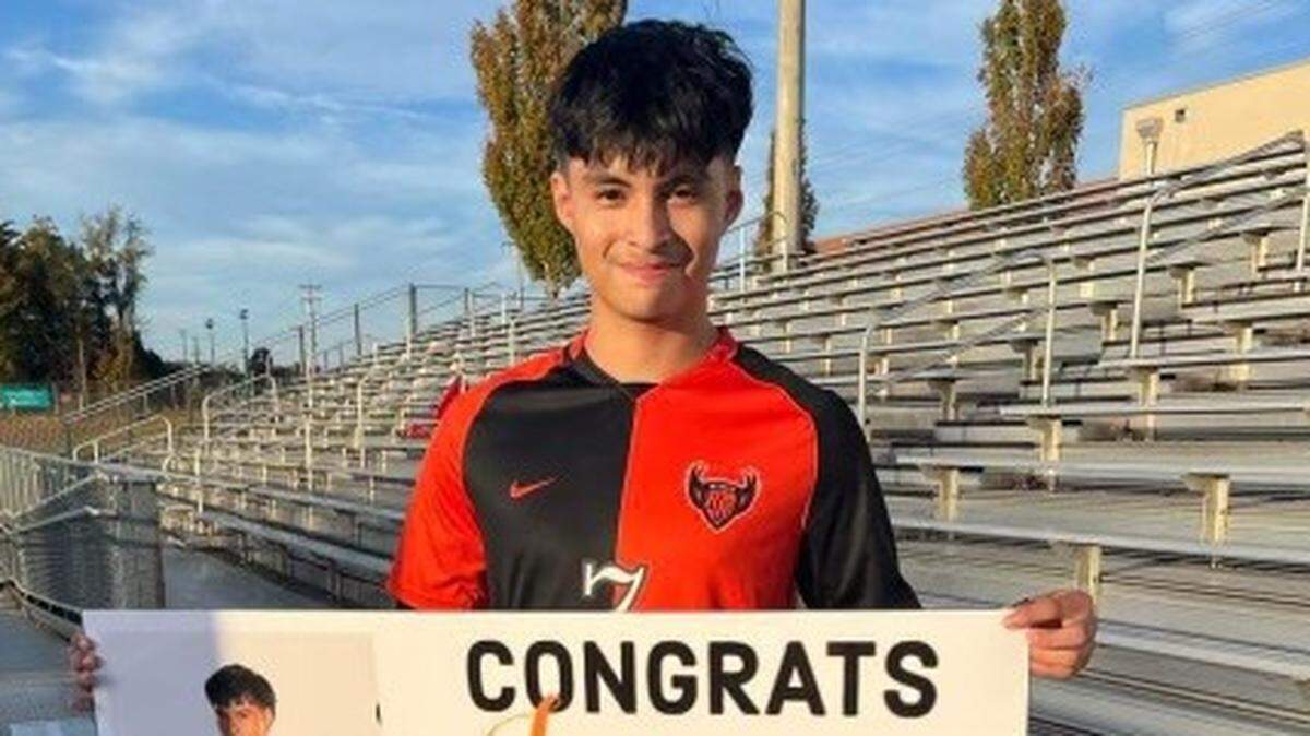 18-year-old Rocky River High School student and soccer player Jovanny Escamilla-Salina died in a car accident one mile away from school Monday, Dec. 4, 2023.