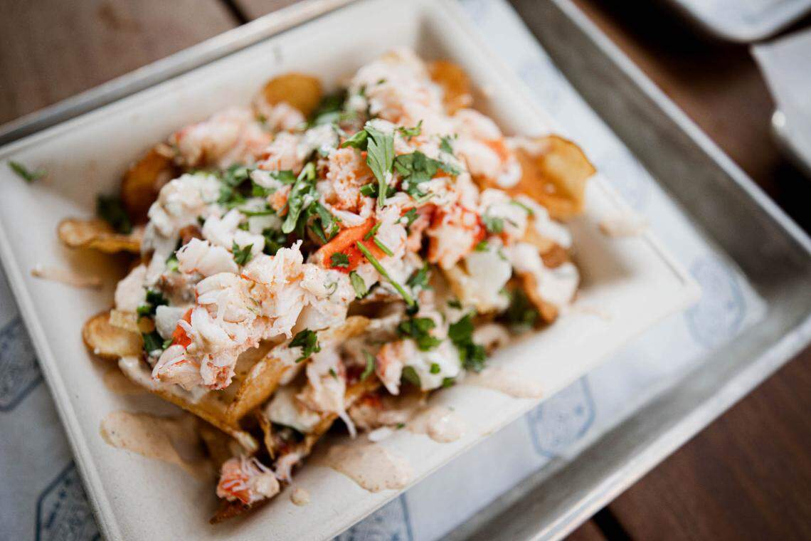 Dock Local’s menu is focused on seafood.