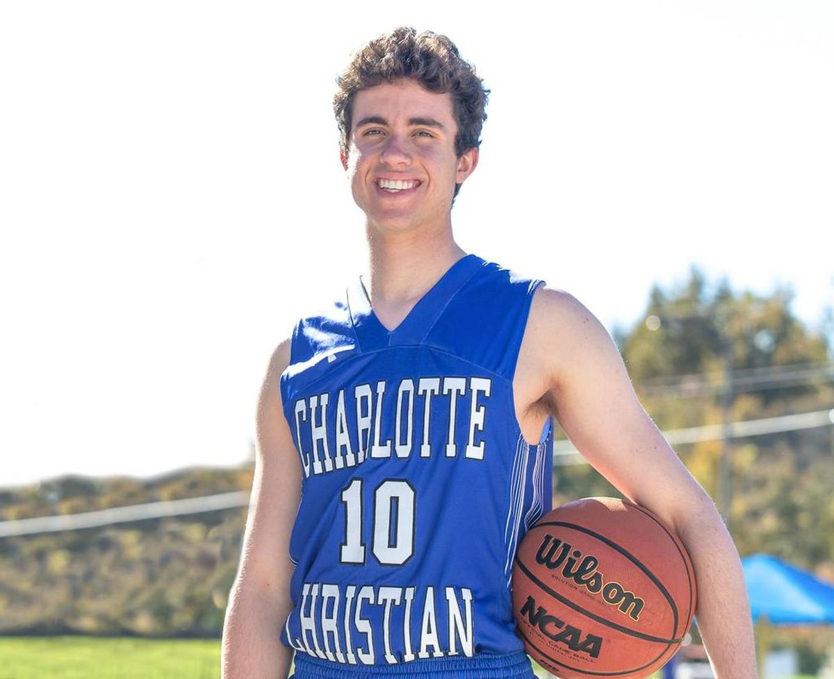 Charlotte Christian’s JC Tharrington, an Appalachian State recruit, has a chance to become his school’s all-time leading scorer/