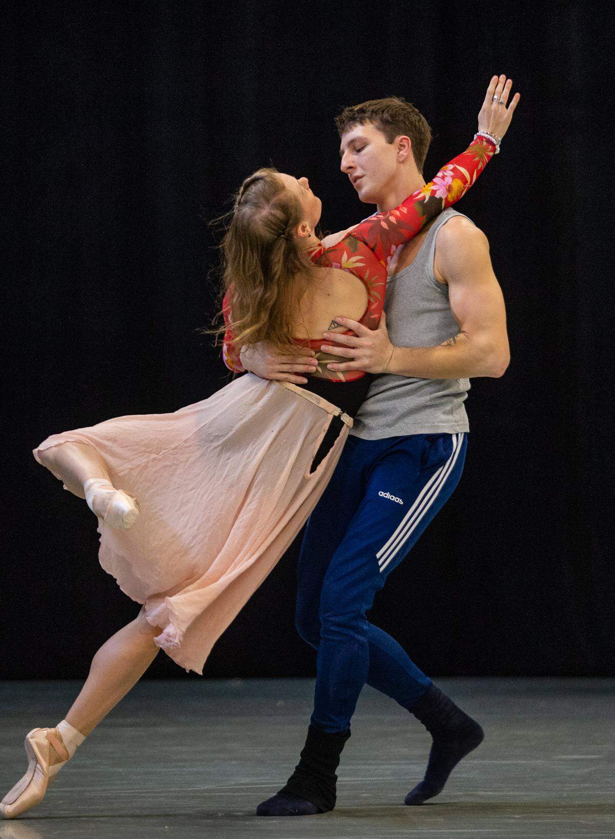 Sarah Hayes Harkins and Ben Ingel.