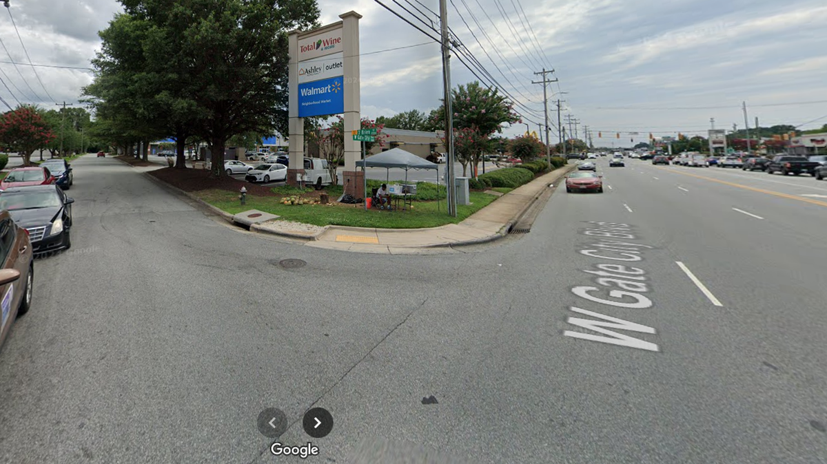It happened around 10:20 p.m. Friday, Nov. 1, on six-lane West Gate City Boulevard in Greensboro, which is about a 77-mile drive northwest from Raleigh.