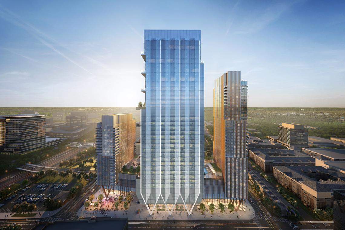 Riverside Investment and Development is leading a $750 million project in South End, close to uptown. The project will include a 42-story office tower, a 38-story apartment building and a 30-story apartment building.
