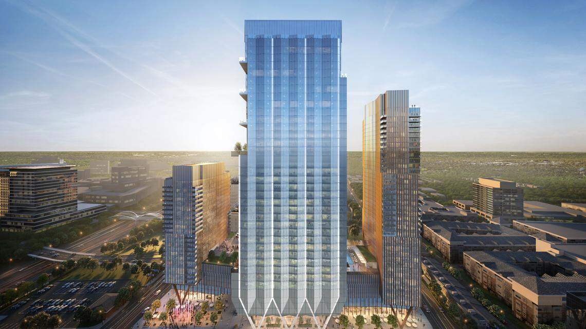 Riverside Investment and Development is leading a $750 million project in South End, close to uptown. The project will include a 42-story office tower, a 38-story apartment building and a 30-story apartment building.