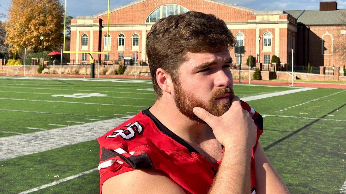Is obscure Davidson College backup center Barclay Briggs thinking about where he will be picked in the 2024 NFL draft? Um, no. His social media post in late November announcing that he was skipping his final collegiate year of football eligibility to enter the NFL draft was a joke, and a very successful one: It was viewed more than 9.5 million times on X/Twitter. In reality, Briggs will graduate in May 2024 and already has a job in finance lined up in Houston.
