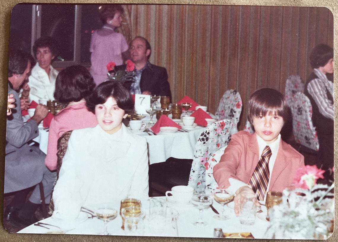 Frank Scibelli and Fran Scibelli as children.