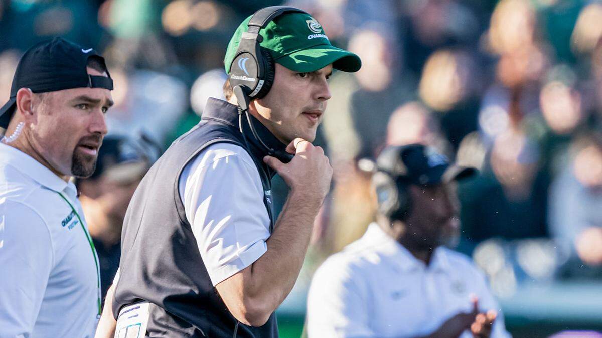Coach Will Healy’s Charlotte 49ers will open their 2020 football season Sept. 5 at Tennessee.
