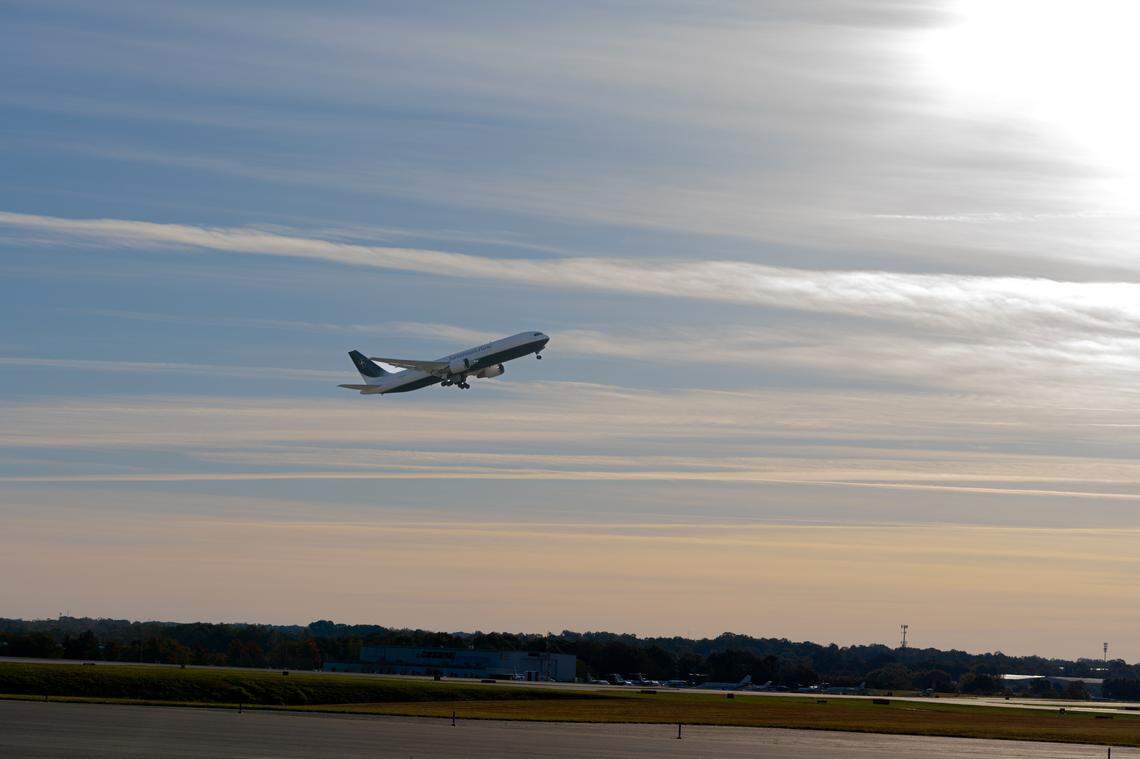 Saturday’s Greensboro to Israel flight with Gaza relief-supplies was the inaugural flight of the Samaritan’s Purse 767 cargo plane.