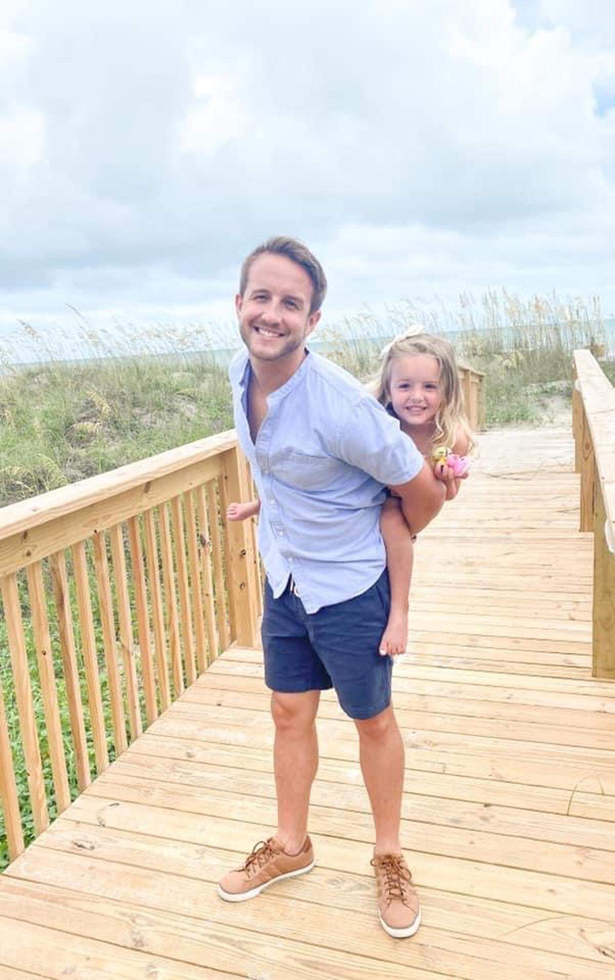 Nolan McBride and his daughter Merritt.