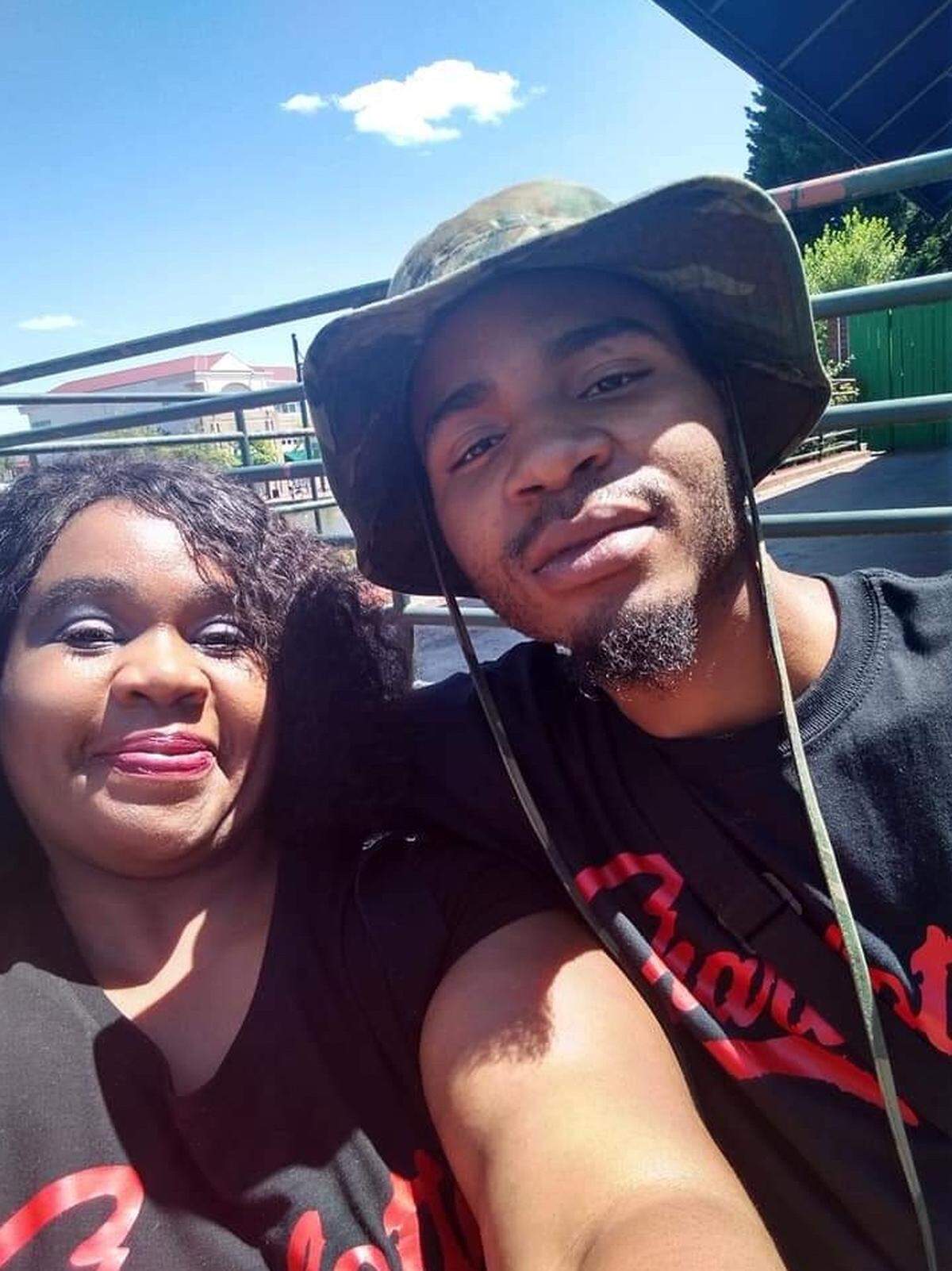 Latonya Littlejohn with her oldest son Javarrus Jeter, who experienced increased mental health needs during the pandemic.